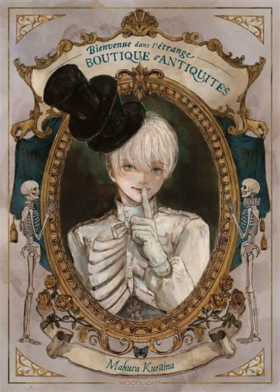 Couverture de Bienvenue dans l'étrange boutique d'antiquités par Kurama Makura