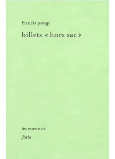 Billets "hors sac"