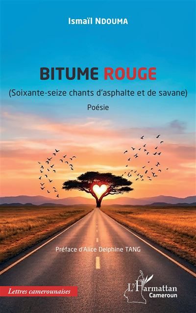Couverture de Bitume rouge (Soixante-seize chants d’asphalte et de savane) par Ismaïl Ndouma