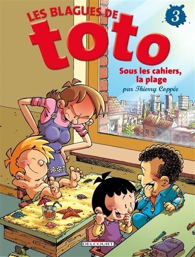 Blagues de toto t03 Sous les cahiers, la plage