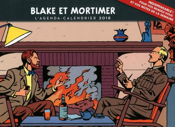 Blake et Mortimer L'agenda-calendrier 2016