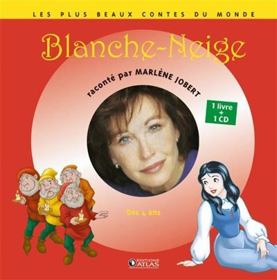 Blanche-Neige Livre CD