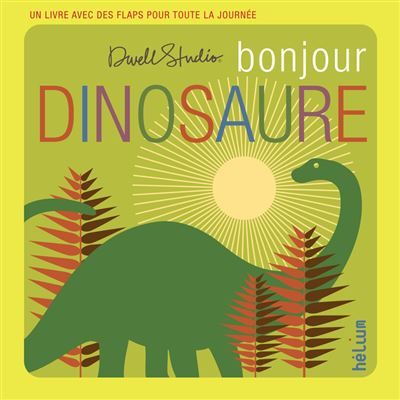 Bonjour Dinosaure ! Un livre avec des flaps pour toute la journee
