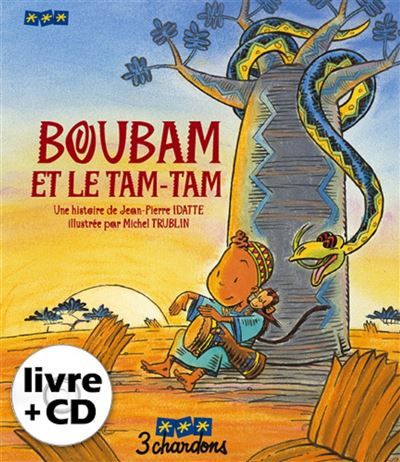 Boubam et le tam-tam Livre avec un CD audio