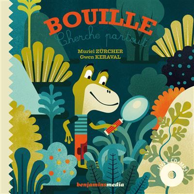 Bouille cherche partout Livre avec 1 CD audio