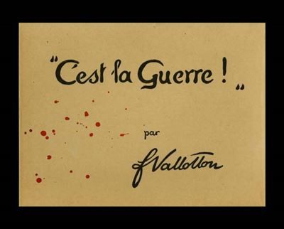 C'est la guerre (coffret) + fac-similé + 6 gravures