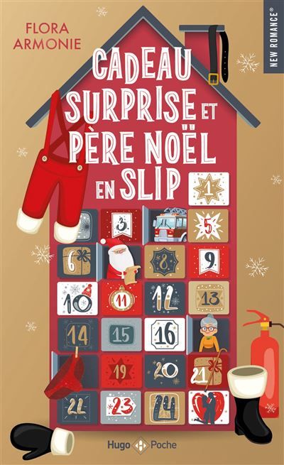 Cadeau surprise et père Noël en slip
