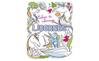 Cahier de coloriage - Licornes - Camilla Garofano