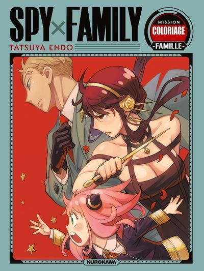 Cahier de coloriage Spy x Family