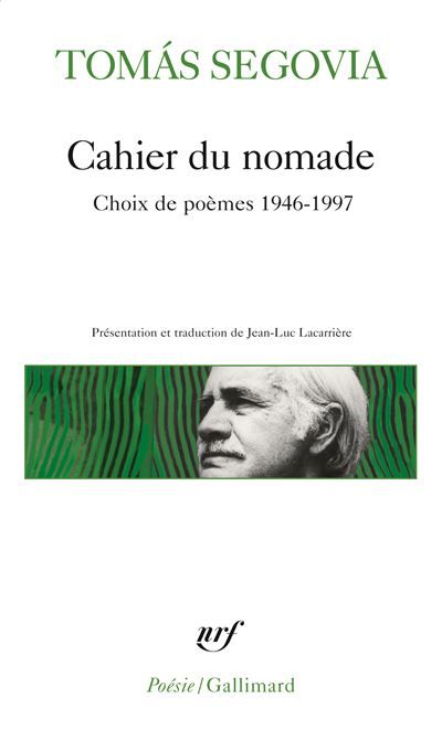 Cahier du nomade Choix de poèmes 1946-1997