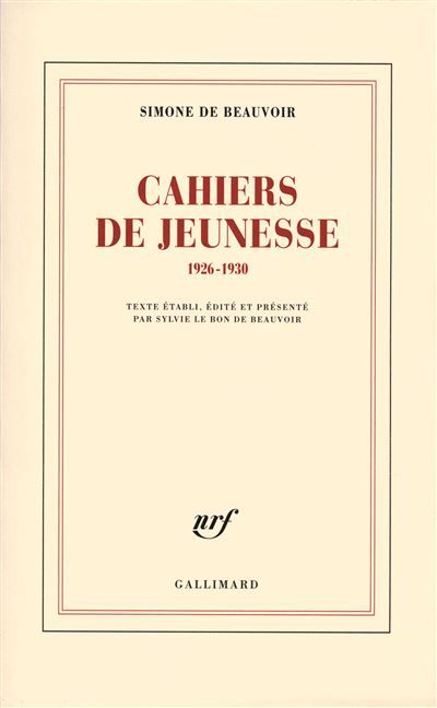 Cahiers de jeunesse (1926-1930)