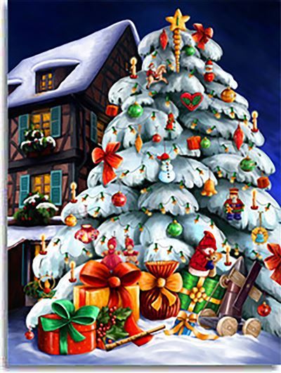 Calendrier de l'avent - Noël blanc - Evangelisti Calendrier de l'Avent