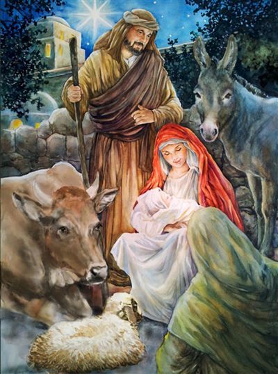 Calendrier de l'avent sainte nuit - llobet