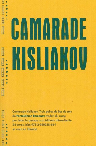 Camarade Kisliakov Trois paires de bas de soie