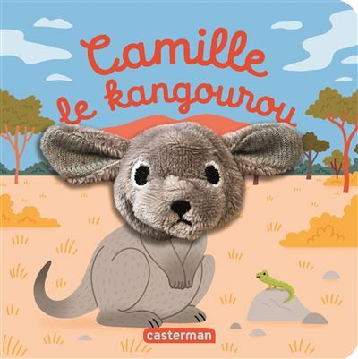 Camille le kangourou Livre marionnette pour bébé - dès 3 mois