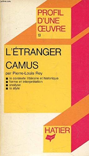 Camus L'Etranger