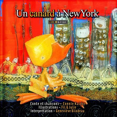 Canard à New-York Livre avec 1 CD Audio
