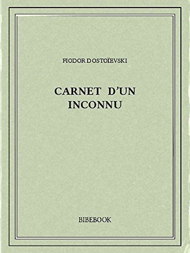 Carnet d'un inconnu
