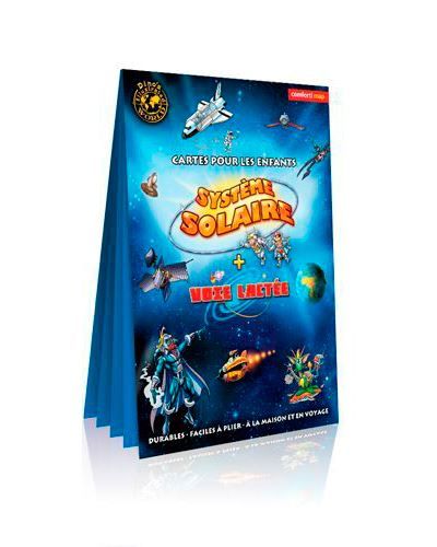 Carte Ccl Système Solaire Pour Enfants (Verso/Voie -