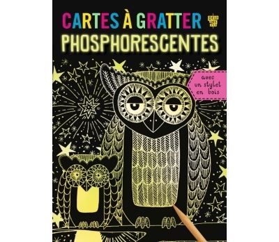 Cartes à gratter - phosphorescentes