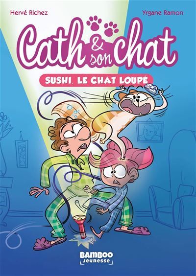 Cath et son chat - Poche - tome 01 Sushi, le chat loupé