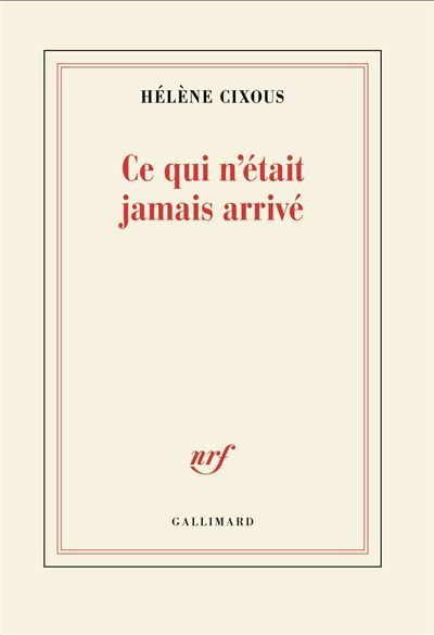 Ce qui n'était jamais arrivé