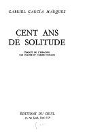 Cent ans de solitude