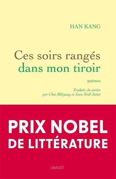 Ces soirs rangés dans mon tiroir Poèmes