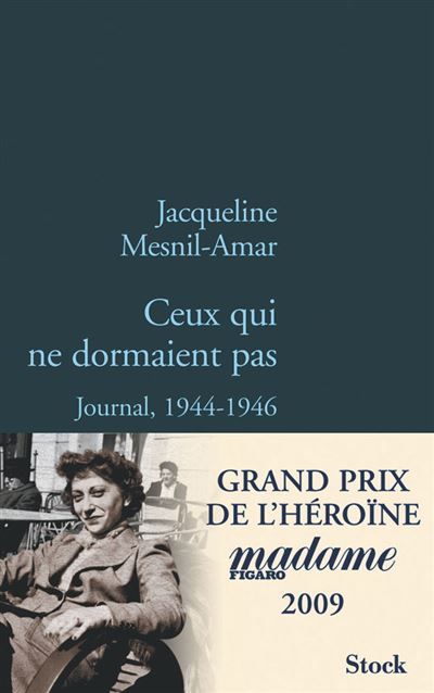 Ceux qui ne dormaient pas Journal 1944-1946