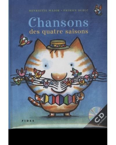 Chansons des quatres saisons Livre avec un CD audio