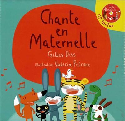 Chante en maternelle Livre avec un CD audio