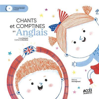 Chants et comptines en anglais - livre cd Mes premiers livres à chanter