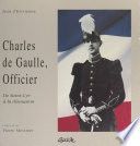 Charles de Gaulle, officier