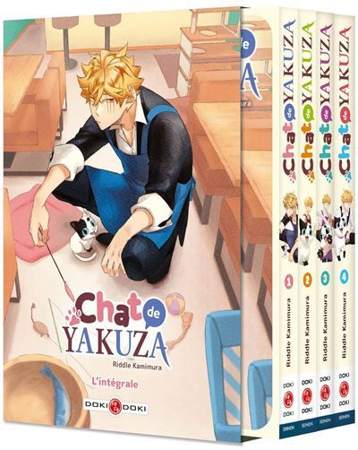 Chat de yakuza - Coffret - vol. 01 à 04