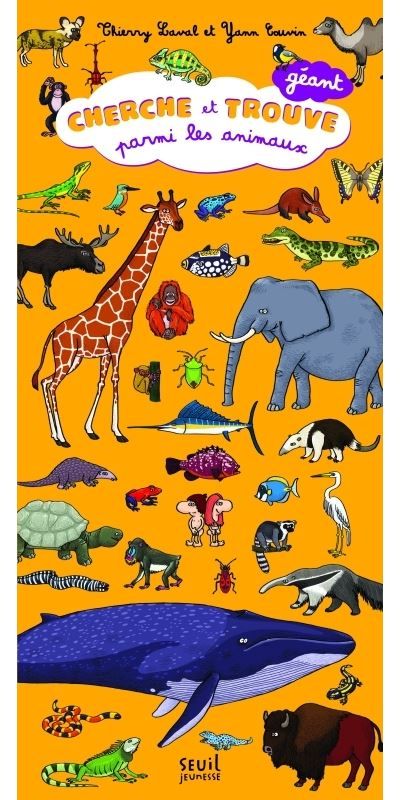 Cherche et Trouve parmi les animaux