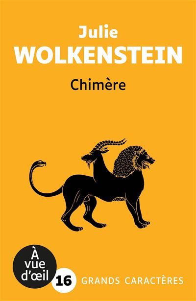 Chimere Grands caractères, édition accessible pour les malvoyants