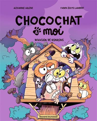 Chocochat , Tome 03 Invasion de ronrons !