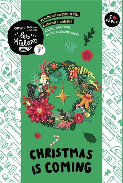 Christmas is coming - Une couronne de Noël à fabriquer et à décorer