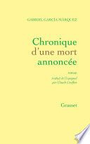 Chronique d'une mort annoncée
