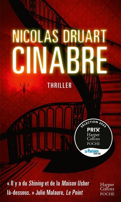 Cinabre Par l'auteur de l'Enclave, Prix de l'Embouchure 2021