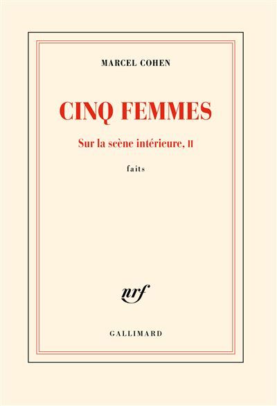 Cinq femmes Sur la scène intérieure, II - Faits