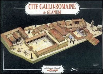 Cite gallo-romaine de glanum - provence