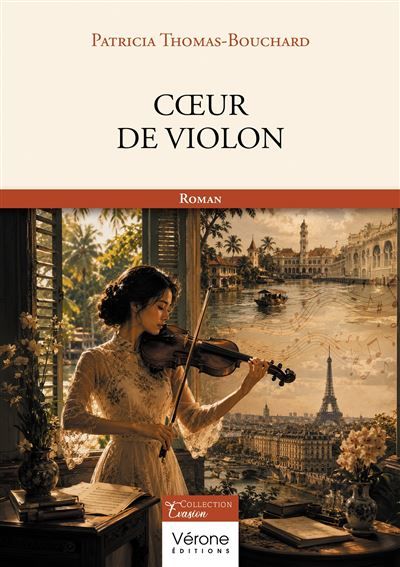 Couverture de Coeur de violon par Patricia Thomas-Bouchard