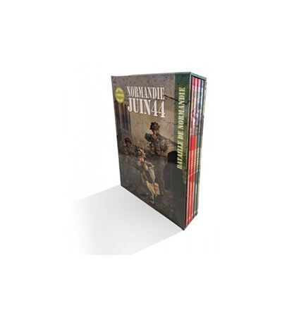 Coffret 5 albums - Normandie Juin 44 : BATAILLES - Tome 6 à 10 (FR) Coffret 5 Volumes