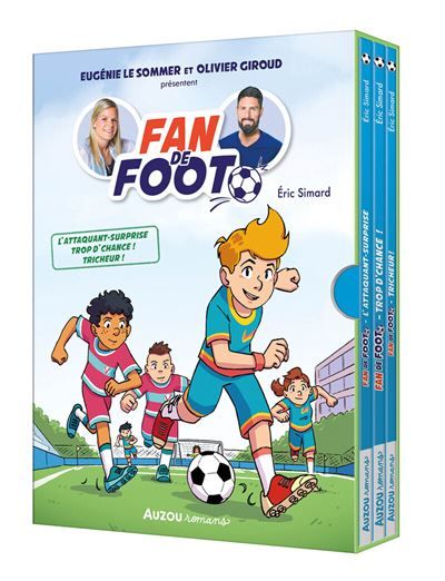 Coffret bibliothèque 1 - Fan de foot - Tomes 1 à 3 - Karim Friha