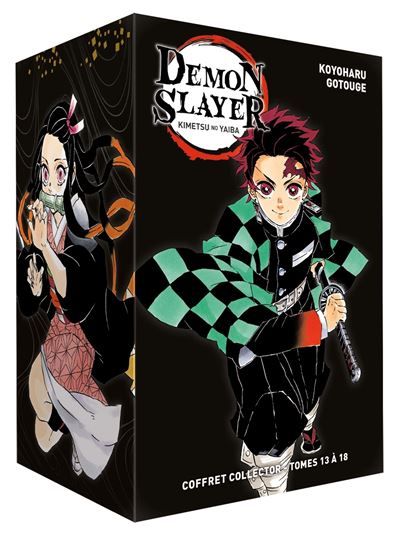 Coffret Demon Slayer T13 à T18 6 Volumes