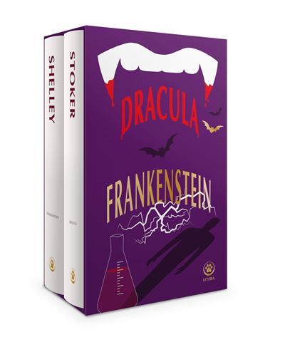 Couverture de Coffret Dracula & Frankenstein par Bram Stoker