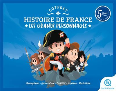 Coffret Histoire de France Les grands personnages