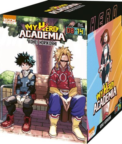 Coffret intégrale My Hero Academia vol. 8 à 14