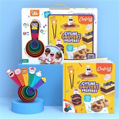 Coffret Je cuisine mes goûters préférés